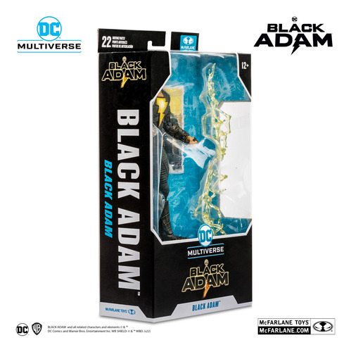 Black Adam (movie) Mcfarlane Toys (Usado)