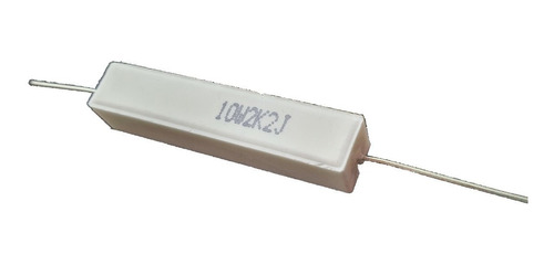 Resistencia Loza Ceramica 10w 2.2k Ohms 5%  2 Unidades