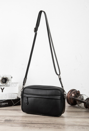Bolsos De Un Solo Hombro De Cuero For Hombres De Moda