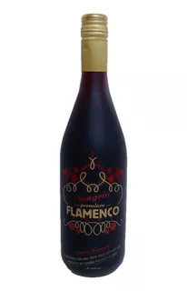 Licor Sangria Vino Tinto España 750ml Flamenco Real