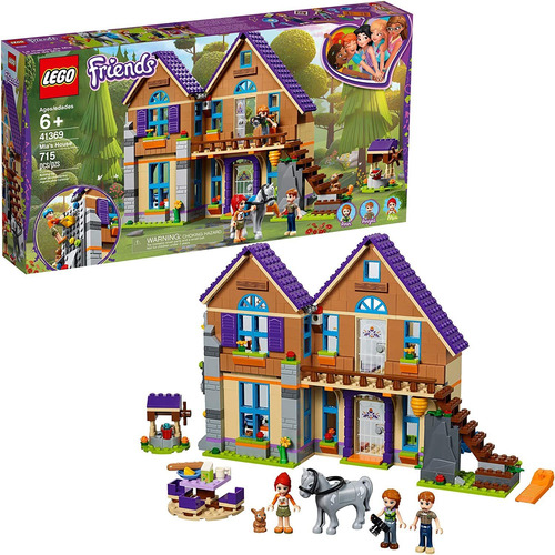 Kit De Construcción Lego Friends Mia's House 41369 Con Minim