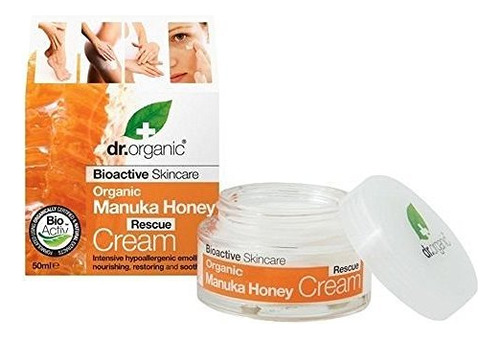 1 Crema De Rescate De Miel De Manuka Orgnica De 1.7fl Oz Dr.