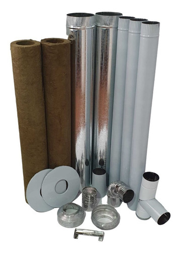 Kit De Instalación 4 Pulgadas Inox Lateral Exterior/ Bekon