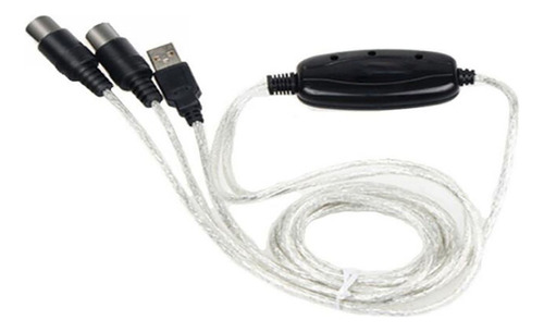 Cable Convertidor  Usb Conecta Tu Teclado A Pc O Mac