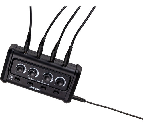 Zoom Zha-4 Amplificador De Auriculares De 4 Canales