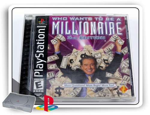 Who Wants Be A Millionaire 2nd Ed. Orig. Playstation 1 Ps1