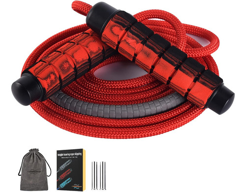 Cuerda De Saltar Ajustable Con Rodamientos De 3 M