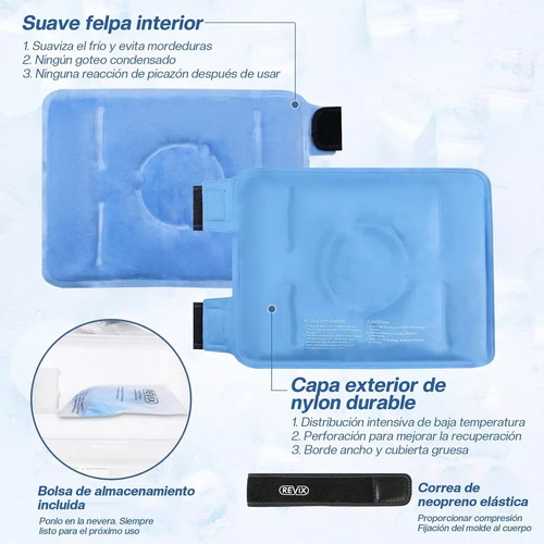 Almohadillas De Hielo Para Aliviar El Dolor De Rodilla
