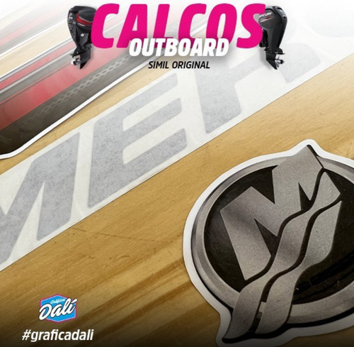 Calcos Mercury 60 Hp 2013 - 2017 2t M 63
