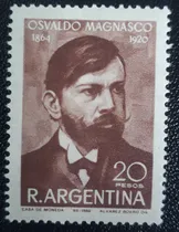 Comprar Filatelia Argentina 1968 Osvaldo Magnasco Mint