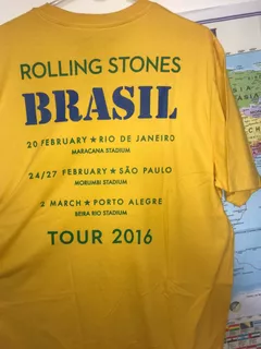 Rolling Stones Tour 2016 Original Merchandising Raro
