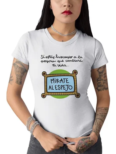 Blusas Inspiradoras Con Frases Para Mujer Deportiva MercadoLibre