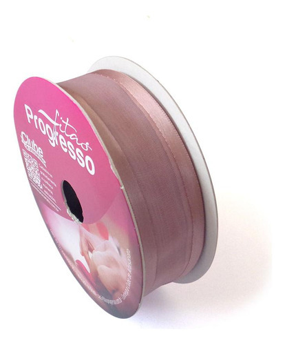 Fita Voil Progresso Zc005 22mm C/10m Cor Rosa/Velho