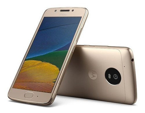 Celular Motorola Moto G5 Octa Core 32gb 13mp Dorado