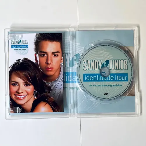 Dvd Sandy E Junior Ao Vivo Em Campo Grande Tour Identidade