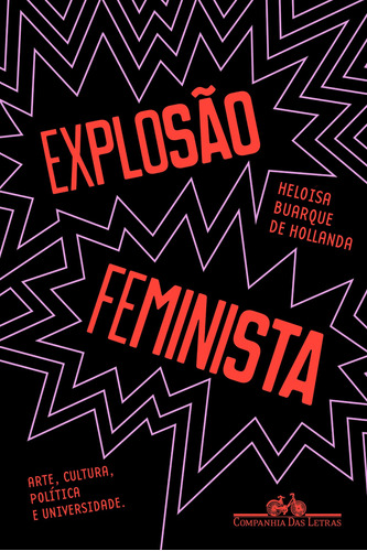 Explosão feminista: Arte, cultura, política e universidade, de Hollanda, Heloisa Buarque de. Editora Schwarcz SA, capa mole em português, 2018