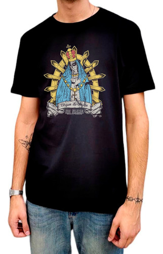 Remera Skate No Name Credos  Virgen De Lujan - 100% Algodon