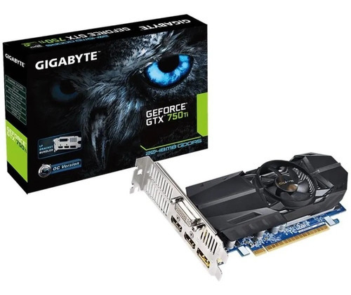 Tarjeta de vídeo Gigabyte Gtx 750 Ti 2gb Gdr5 128 Bit GV-N75toc