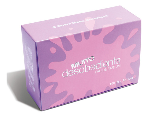 Quem Disse, Berenice? Muito Desobediente Eau De Parfum 100ml