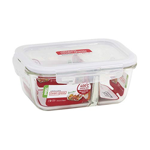 Locknlock Purely Better Glass Food Storage Container Wi...