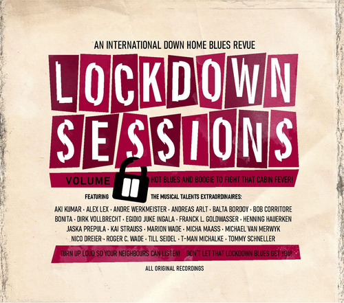 Cd: Lockdown Sessions 2: Hot Blues & Boogie Para Luchar Cont