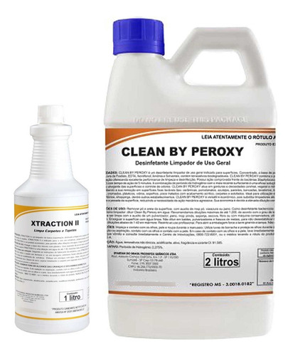 Kit Xtraction 1l + Clean By Peroxi 2l Spartan