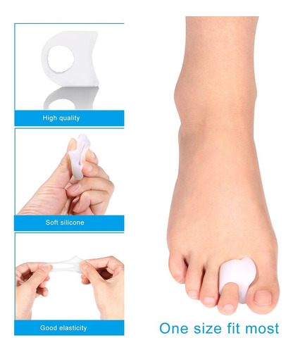 4 Pairs Silicone Thumb Separator For Men And Women