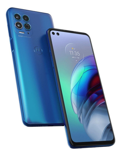 Imagem 3 de 4 de Moto G100 Dual SIM 256 GB luminous ocean 12 GB RAM