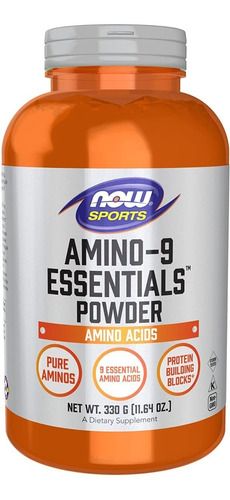  Now Foods Sports | Amino-9 Essentials Eaa | 330gr | 59 Serv