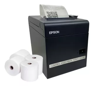 Impresora Fiscal Epson Tm T900 Fa Nueva Generación + Rollos