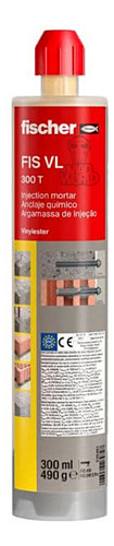 Anclaje Químico Fischer Fis Vl 300 T Hormigon O Mamposteria