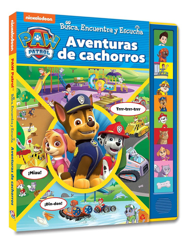 Libro Paw Patrol: Aventuras De Cachorros / 10 Sonidos