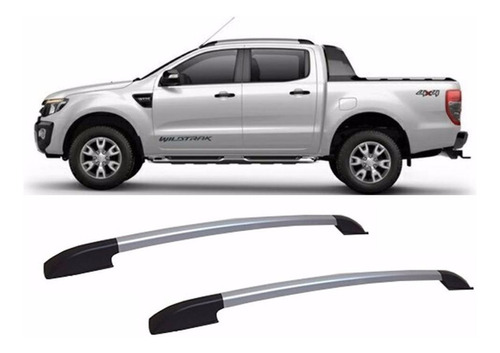 Barras Verticales Riel Ford Ranger 2013-2019 Porta Equipaje