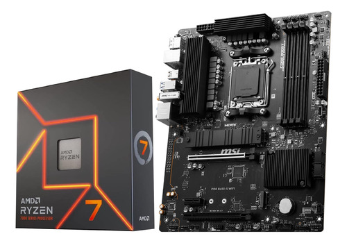 Procesador De Escritorio Desbloqueado Amd Ryzen 7 7700x De