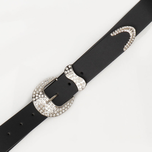 Cinturones Y2k De Moda Con Diamantes De Imitación Para Mujer