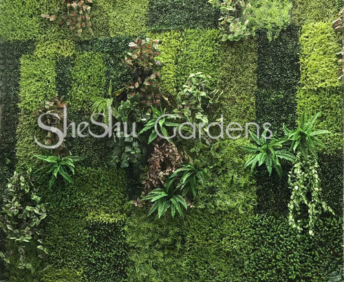 Imagen 7 de 9 de Muro Panel Cesped Artif.- Balcon - Pared - 40x60cm X 35 Un