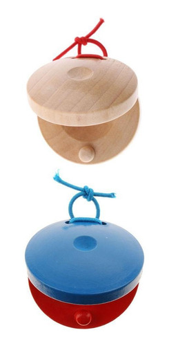 Imagen 5 de 12 de Castañuela De Para Niños En Edad , Instrumento Musical
