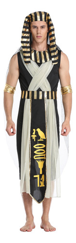 Disfraz Del Faraón Egipcio Cosplay De Halloween Para Pareja