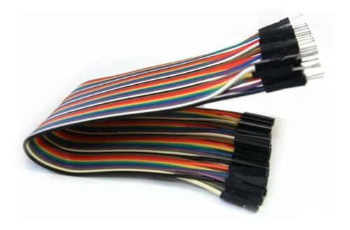 Kit 40 Cables Macho-hembra 40 Proto Board Arduino, Avr, Pic