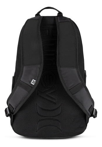 Mochila Hurley Negra Rider Backpack Con Porta Lab Negro Liso