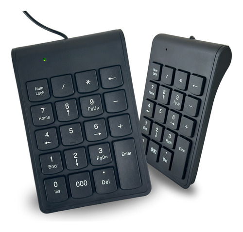 Mini Teclado Numérico Usb Com Fio Calculadora Pc Notebook