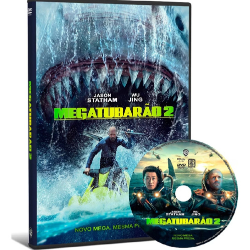 Dvd Megatubarão _ Ano : 2018 / 2023 ( 2 Filmes )