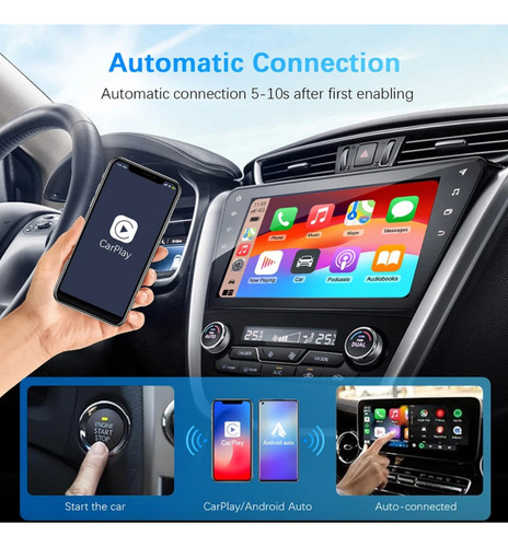 Adaptador Usb Sem Fio Para Apple Carplay E Android Auto