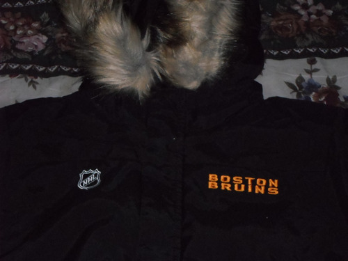 Chamarra Acolchada Boston Bruins Para Niño