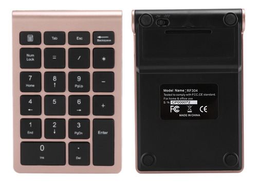 Mini Teclado Teclado Numérico Inalámbrico Para Computadora