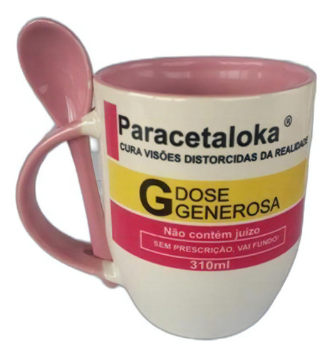 Caneca Remédio- Paracetaloka