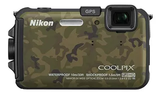 Nikon Coolpix Aw100 16mp Cmos Cámara Digital Impermeable C.