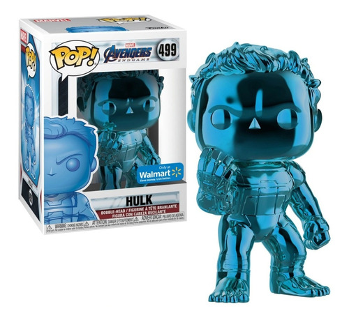 Funko Pop Marvel Avengers Hulk Blue Chrome Walmart