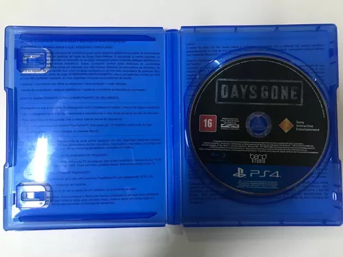 Jogo Days Gone Ps4 Mídia Física Original Playstation Fisico