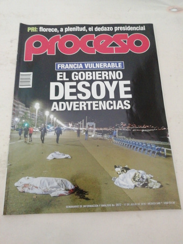 Revista Proceso Número 2072 Julio Francia Vulnerable El Gobi
